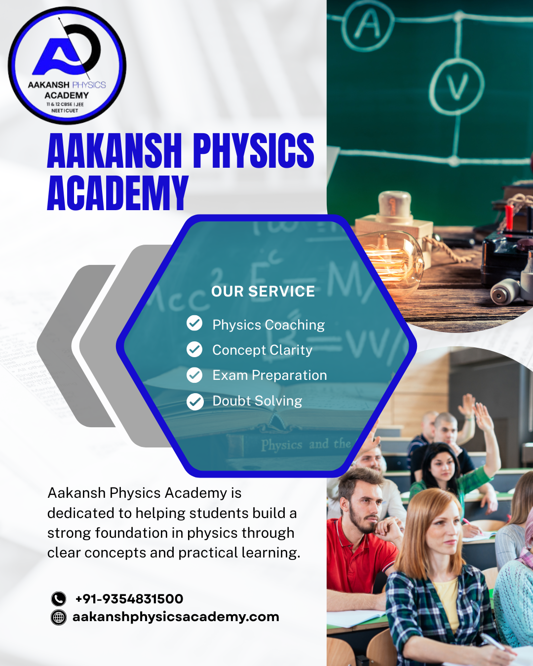 Best iit jee physics academy in dwarka